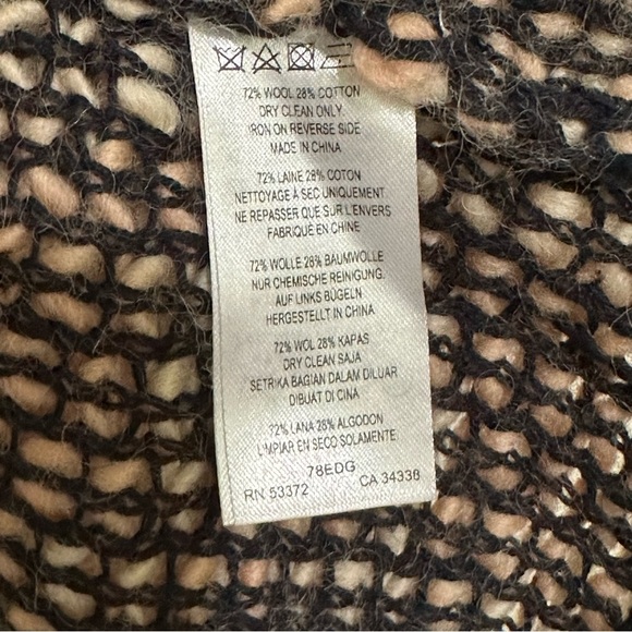 French Connection Textured Tan Coat - Picture 10 of 12